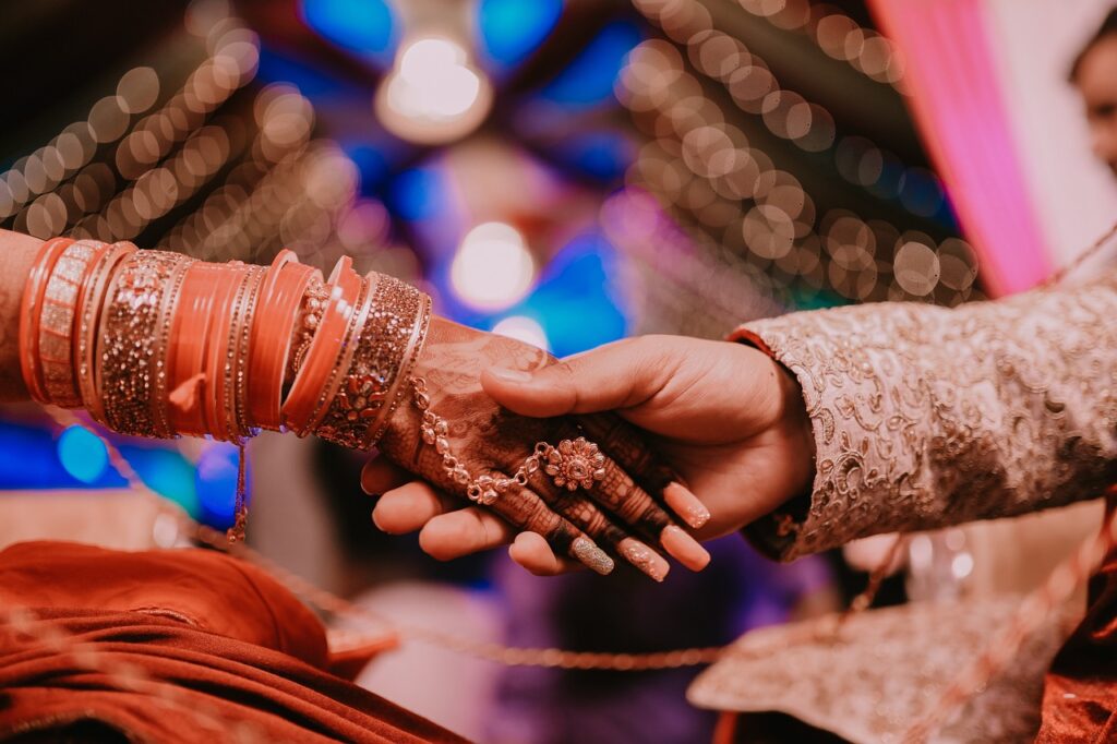 wedding, hands, indian